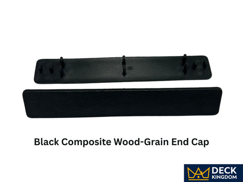 Composite decking end - x,