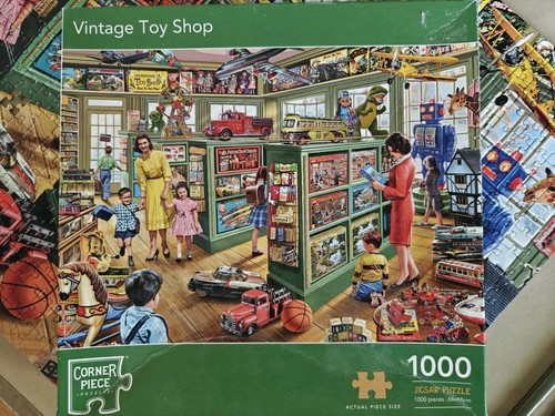 Vintage jigsaw puzzle 1000