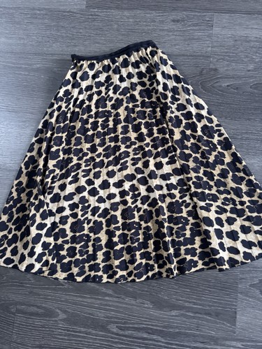 Zara leopard skirt - xs,