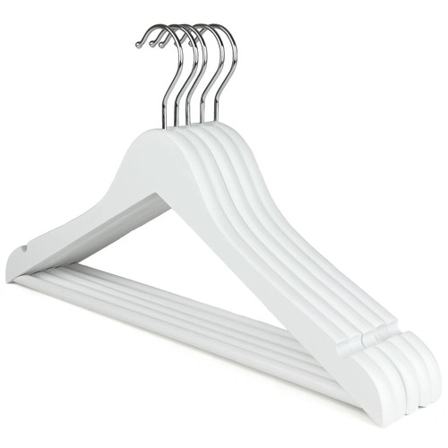 White wooden coat - -,