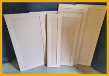 MDF Shaker Replacement Cupboard cabinet Door  & Drawer Fronts 85mm Frame
