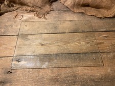 Glass Sheet Mountable Display Case Photo Frame Display Glass Clock Crafts