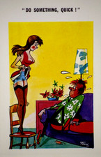 Postcard Seaside Comic Saucy