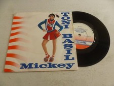 TONI BASIL - Mickey - Scarce 1981 UK Radialchoice label 2-track 7" vinyl single