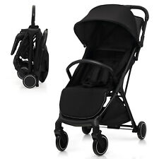 Baby Stroller w/ Detachable Seat Cover Folding Infant Carriage Travel Pushchair