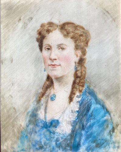 Original miniature portrait - original,