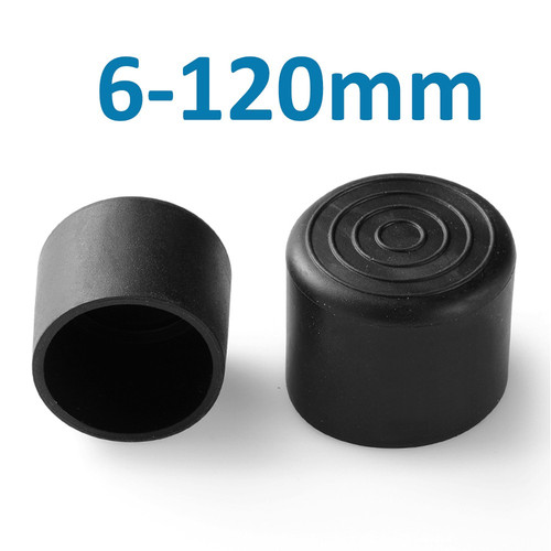 Black round pvc soft - round,