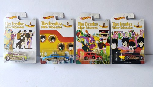 Hot wheels beatles - beatles, yellow