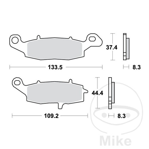 Trw sintered front - trw, pads