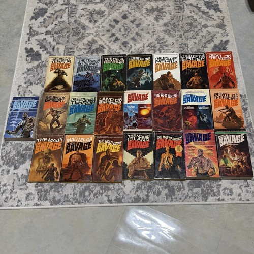 Doc savage paperback book lot - book,