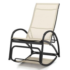COSTWAY 2-in-1 Outdoor Rocking