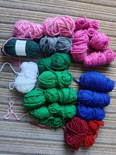 Bundle paintbox yarns - yarns, balls