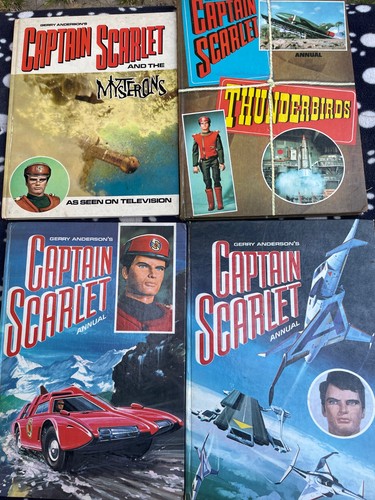 Vintage captain scarlet - captain,