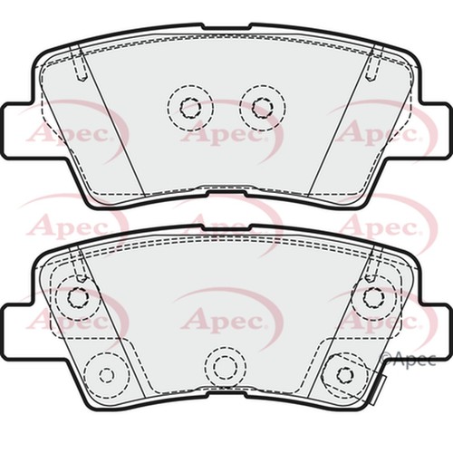 Brake pads set for - brake,