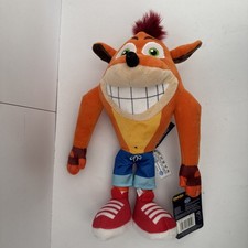 CRASH BANDICOOT 25th Anniversary 13” Plush Toy - Play by Play VGC With Tags