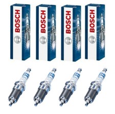 4x Bosch Spark Plugs Double