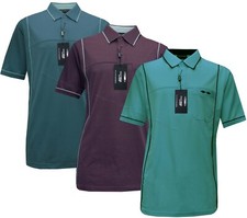 New Mens Short Sleeve Golf