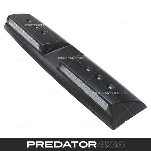 Gloss black twin led roof - roof, pod