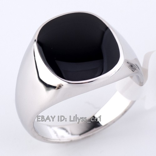 R041 mens black onyx enamel - black,