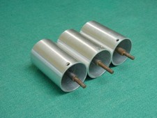 Parts of 3 Used Spring Housing Legs for 1970's Transcriptors Skeleton Turntable