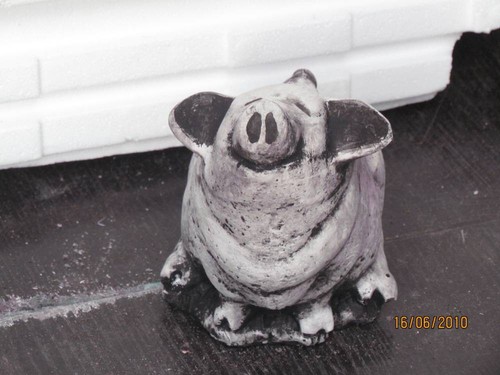 Pig - garden, ornament)