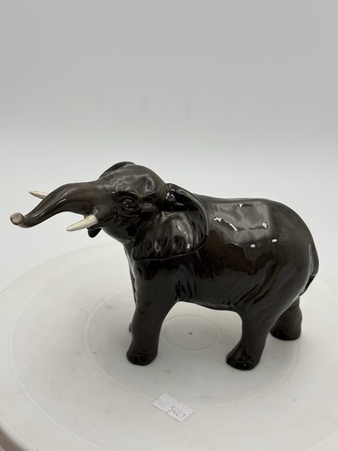 Beswick elephant trunk - elephant,