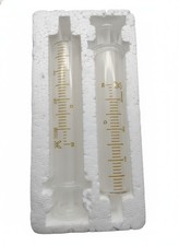 2 Pack Reusable Glass Syringes