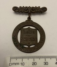 Metropolitan Special Constabulary Long Service Medal Badge dated 1914, obsolete.