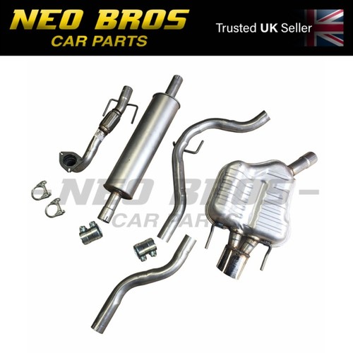 Full cat back exhaust system - back,