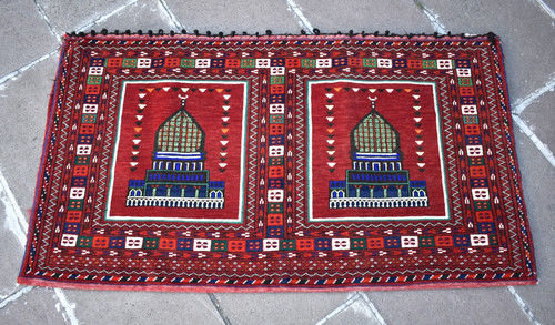 Vintage tribal rug 27 - x, 27''