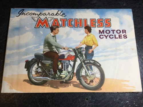 Matchless motorcycle 1960 - matchless,