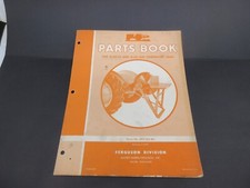 FERGUSON SYSTEM PARTS BOOK  A