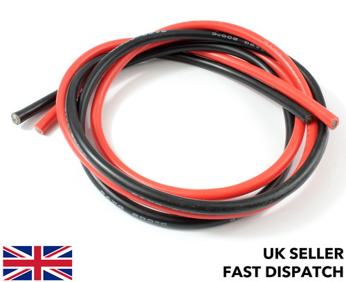 Awg silicone wire cable rc - 8,