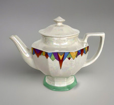 Multi-Color Luster Ware Hall