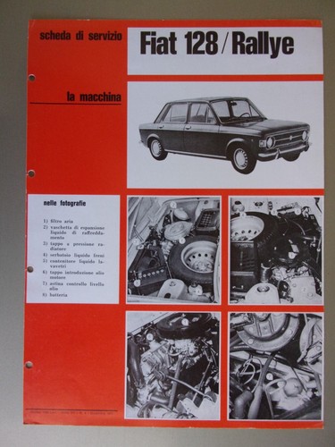 Fiat 128 rally 1300 - fiat, orig