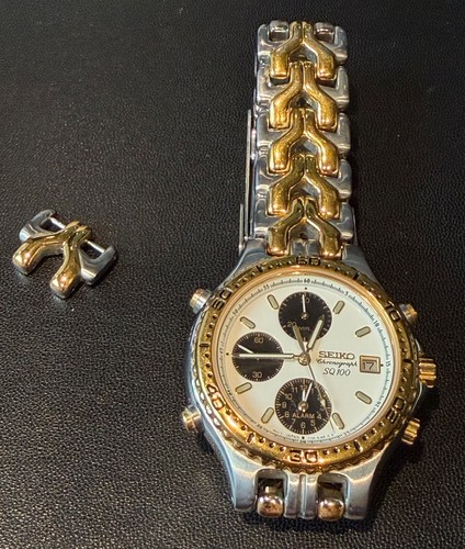 Seiko panda sq100 - seiko,