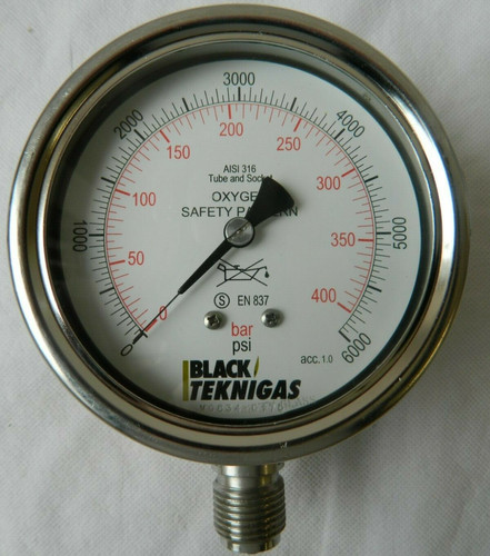 Black teknigas 6000 psi - teknigas, 0-6000