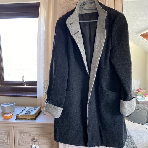 Black and grey - and, coat