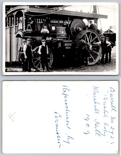 1909 burrell traction engine - traction,