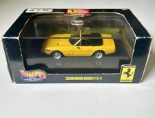 Hot wheels Ferrari 365 GTS/4 Daytona Spider 1/43 Still in display case Boxed