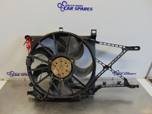 Vauxhall zafira radiator fan - radiator, b