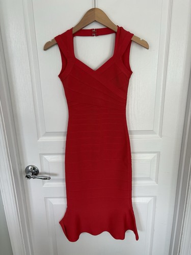 Herve leger midi - herve, xxs