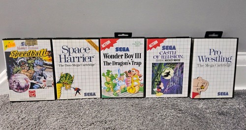 Sega master system pal boxed - pal,