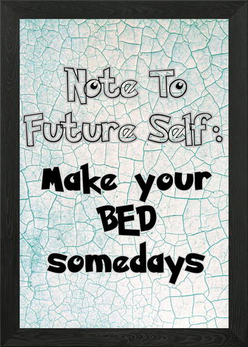 Note future self - to,
