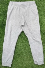 Nike Grey Solo Swoosh Joggers