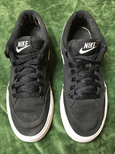 Nike Youth Boys GTS 16 TXT Black Canvas Trainers Skateboard Shoes UK 4