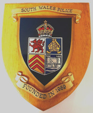 South Wales Police Plaque or