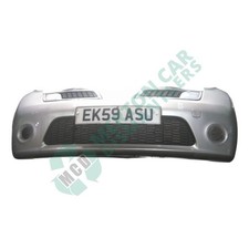 NISSAN MICRA silver k12 2009 Bumper Front