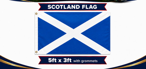 Large scotland saltire flag - large,