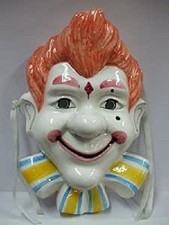 Ceramic wall mask hand - wall,